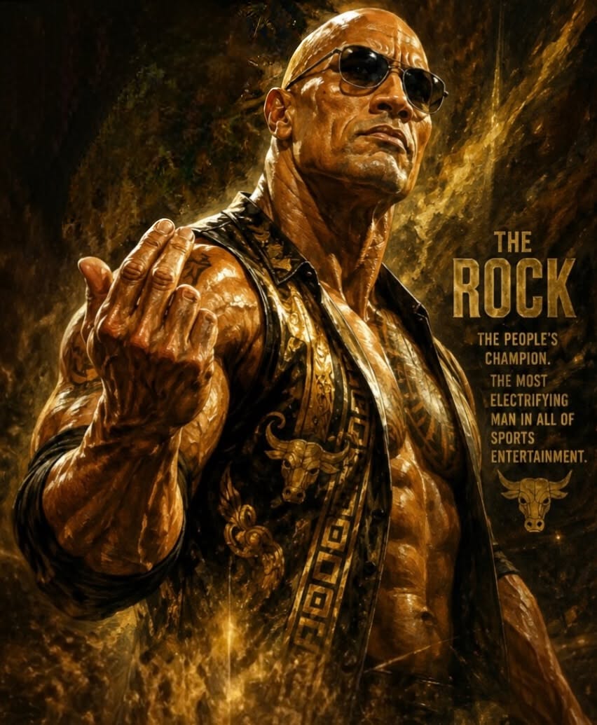 The Rock poster