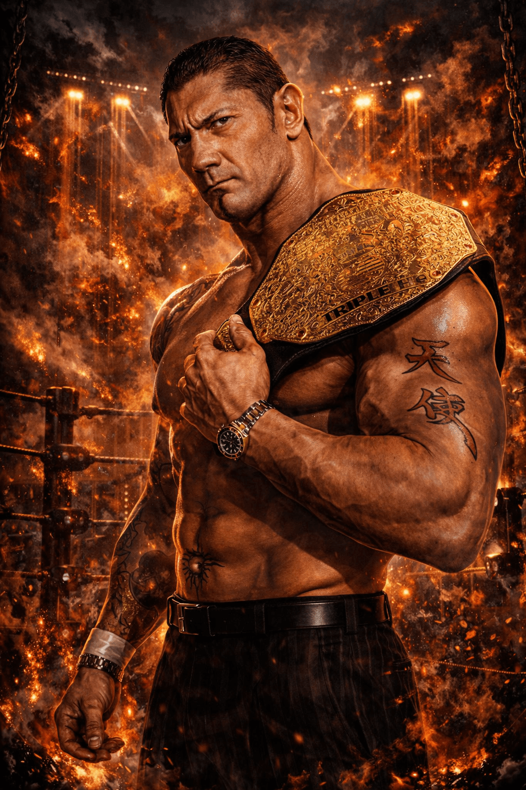 Batista, world heavyweight champion