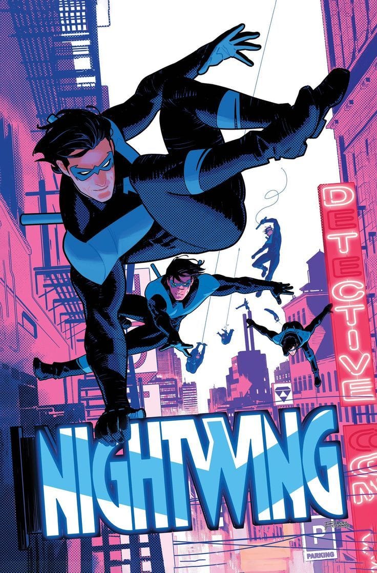 Nightwing #87 cover by Bruno Redondo *