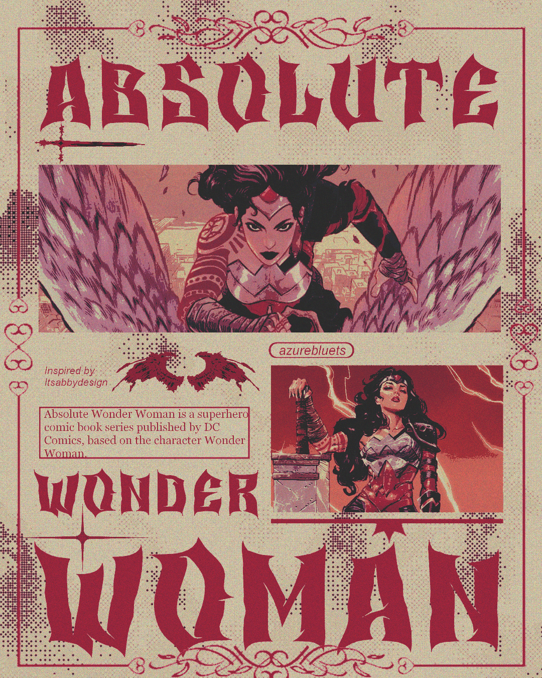 absolute wonder woman poster