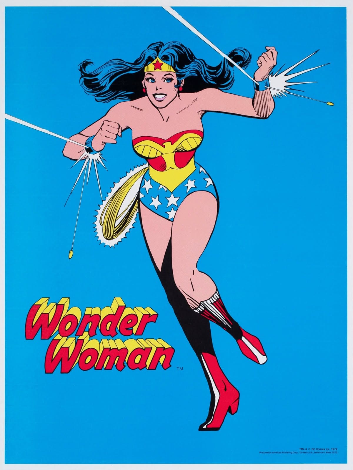 Wonder Woman 1979 Dc Comics Poster