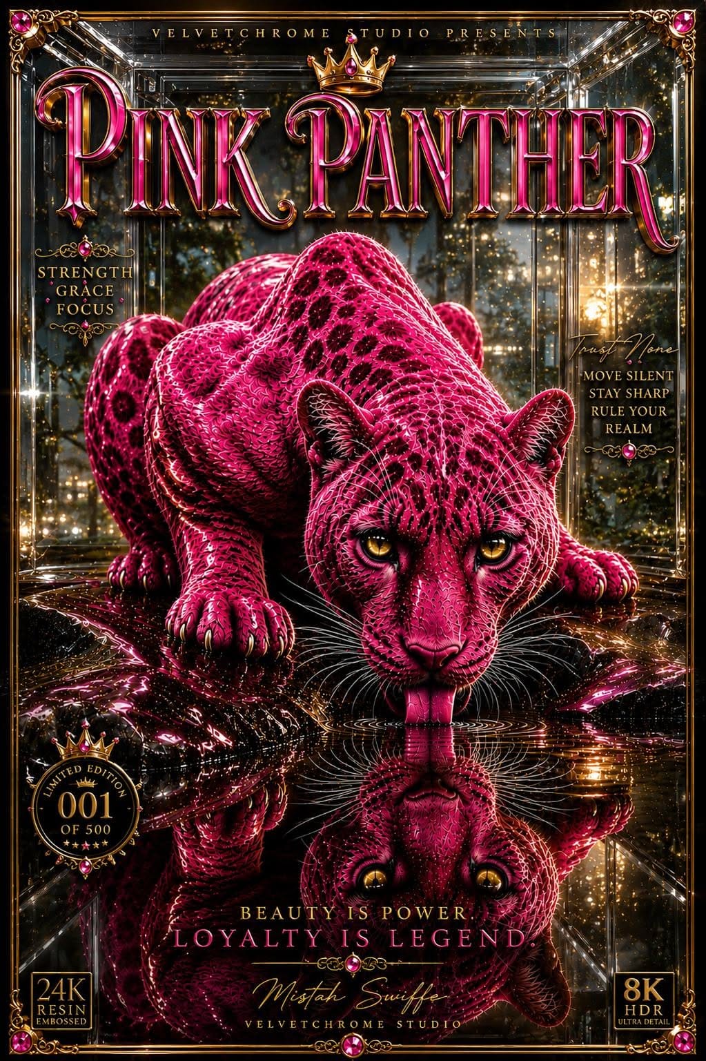 Pink Panther Luxury Collector Poster