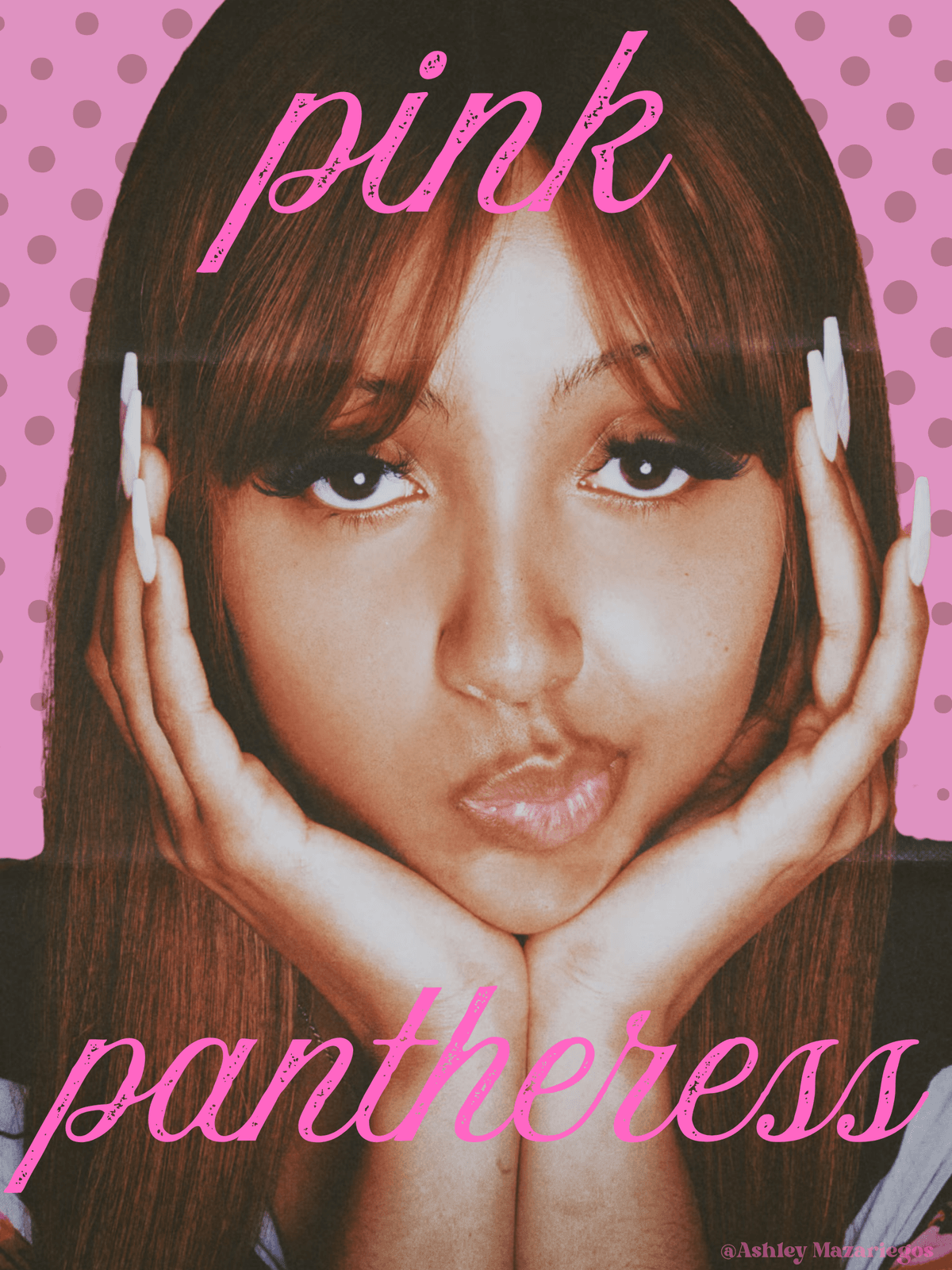 pink pantheress poster