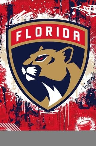 Poster: International's NHL Florida Panthers - Maximalist Logo 23, 34x