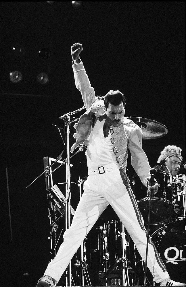 iconic freddie mercury
