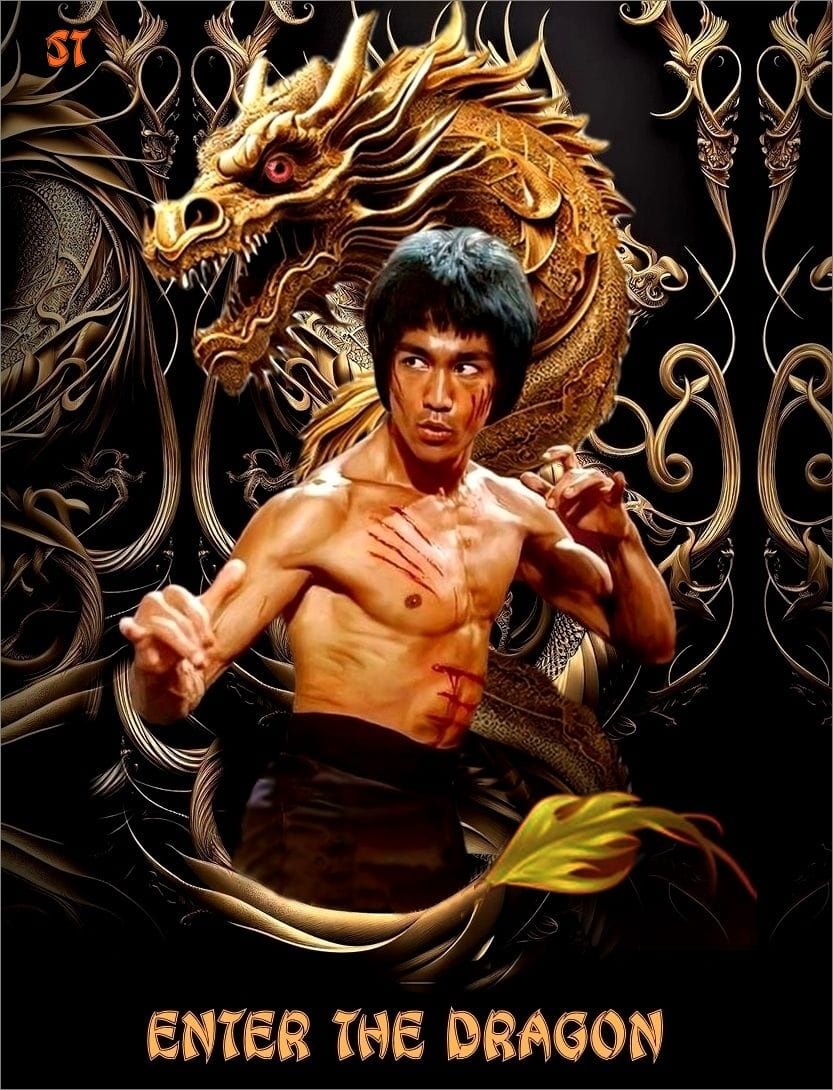 Bruce Lee.