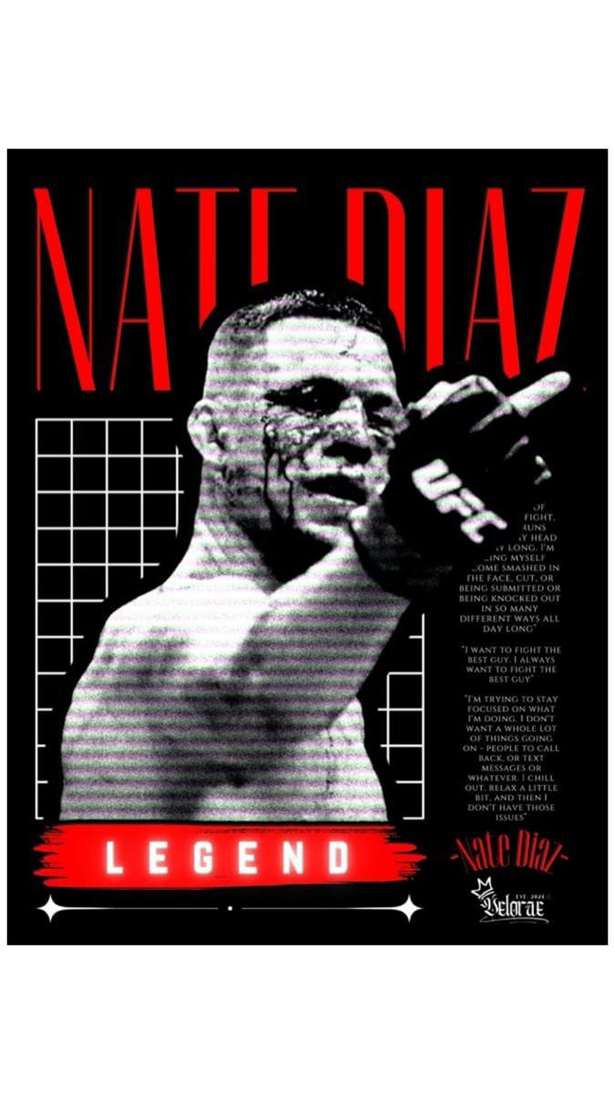 Nate Diaz poster