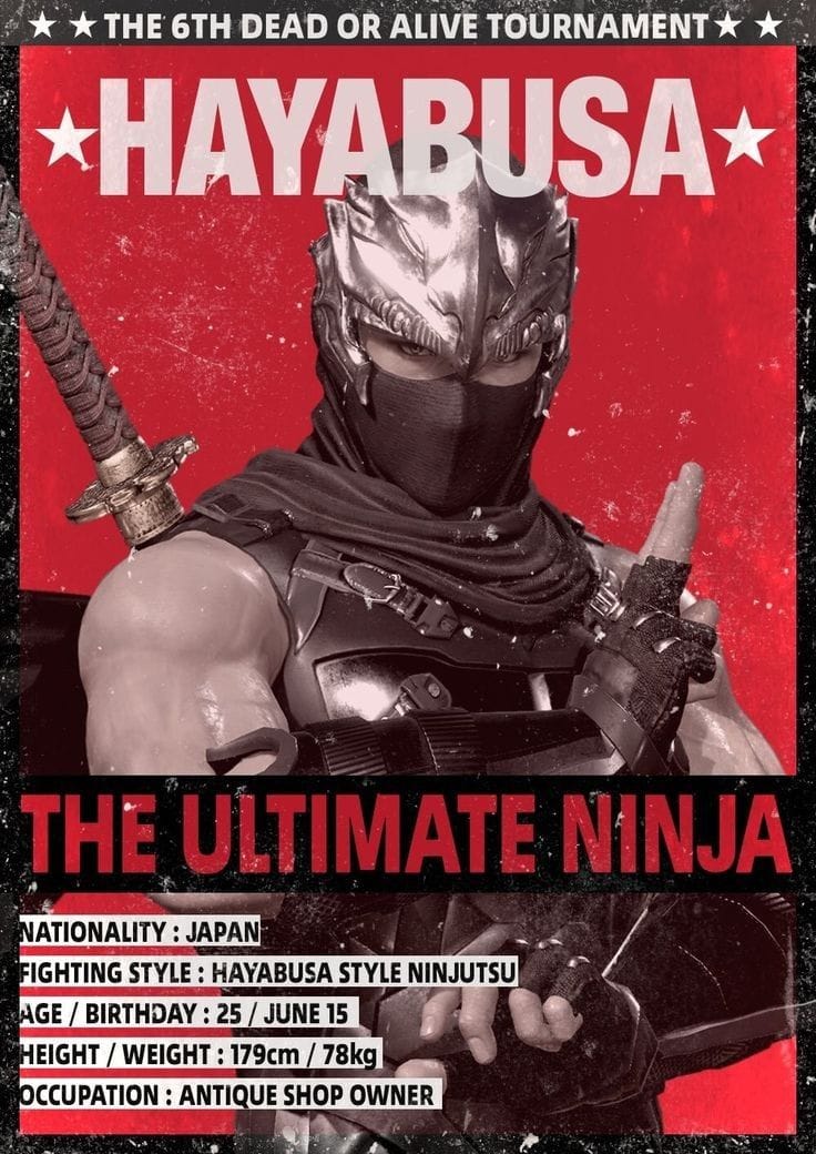 Hayabusa Dead Or Alive Doa