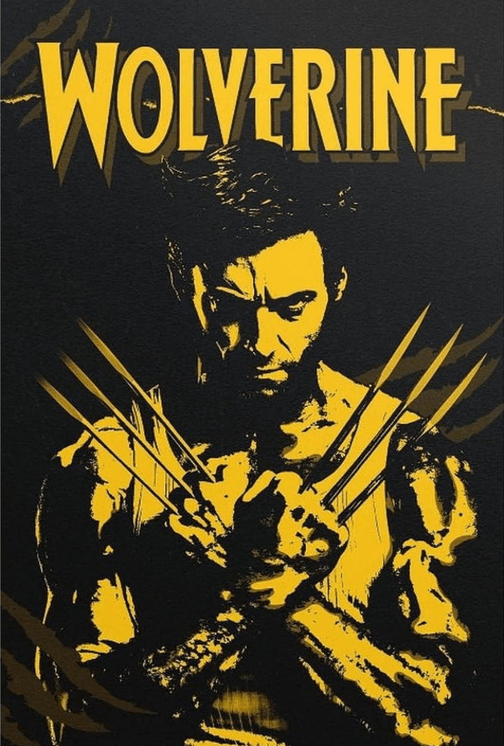 Wolverine Logan Hugh Jackman Movie Poster 2 Canvas Poster Wall Art Decor Print Picture