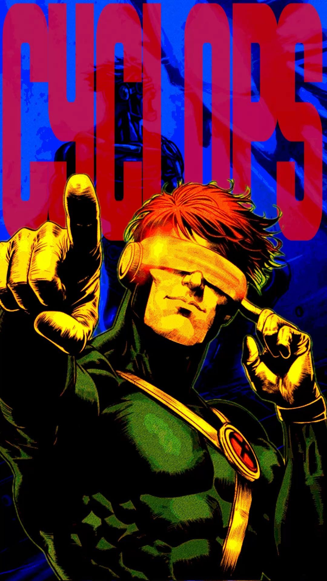 Cyclops poster/Wallpaper design!!!