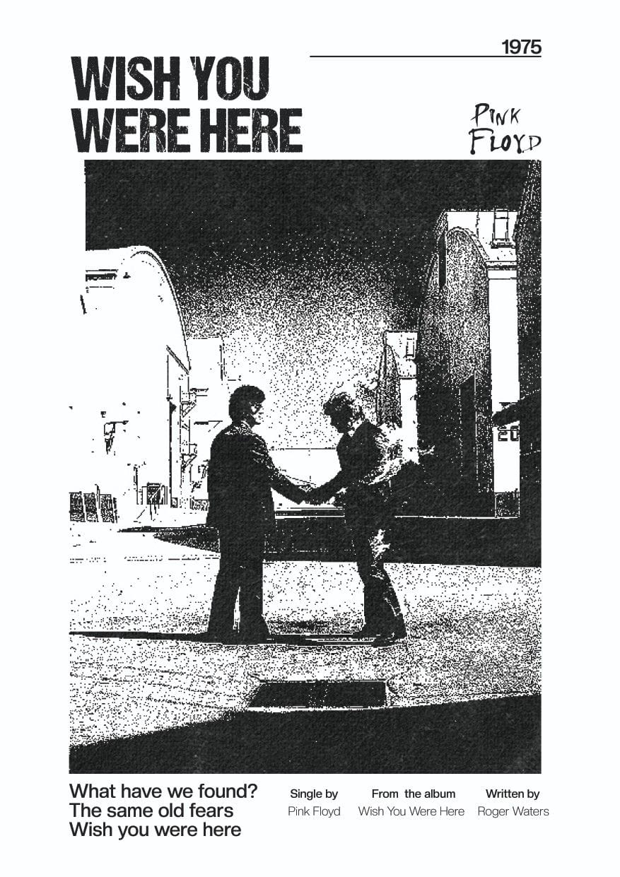 Pink Floyd - Wish You Were Here Poster