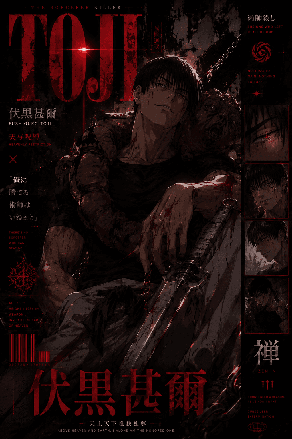 Toji zenin/fushiguro