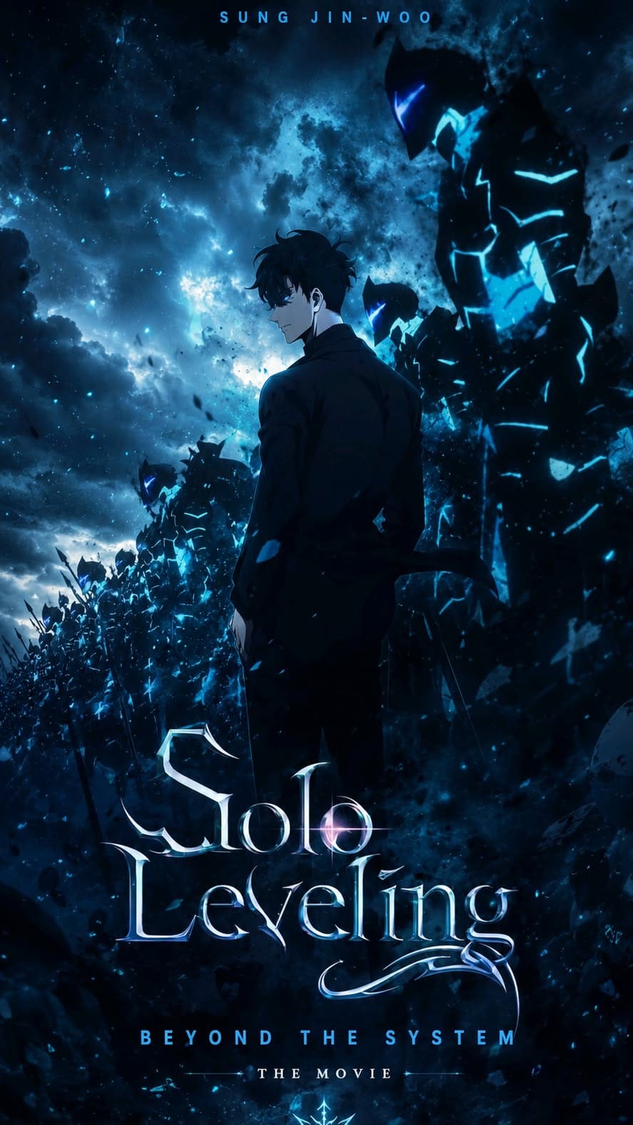 The Brand New Solo Leveling - The Beyond System is on the Way📈🖤 #sololeveling #themovie