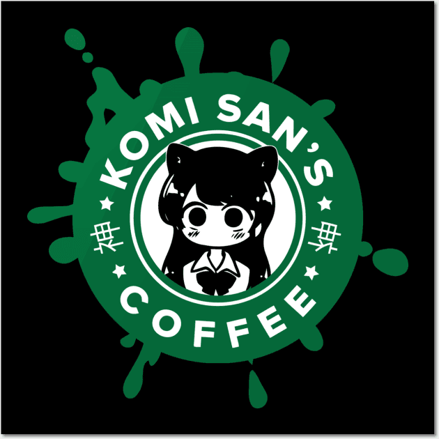 Komi_San Coffee Poster