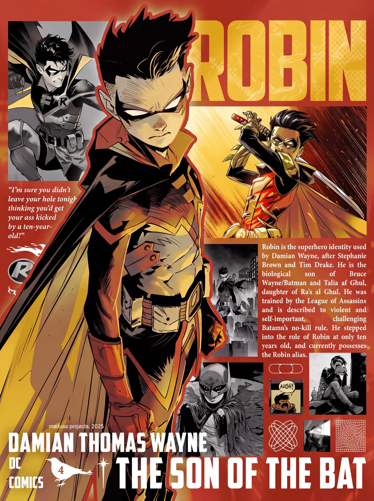 Damian Wayne Poster | Medusa Projects