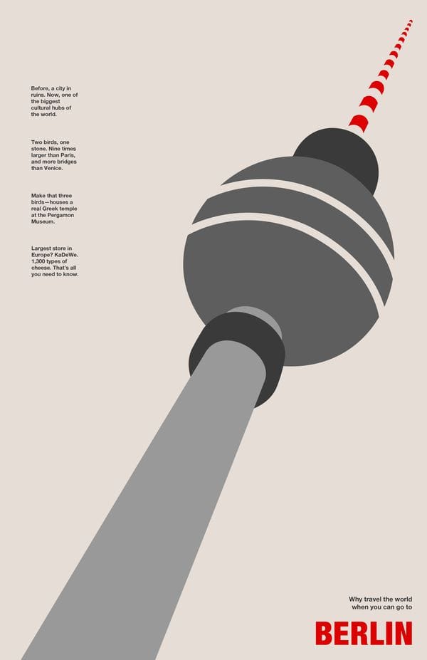 Berlin Poster - Juan Carlos Montemayor Elosua