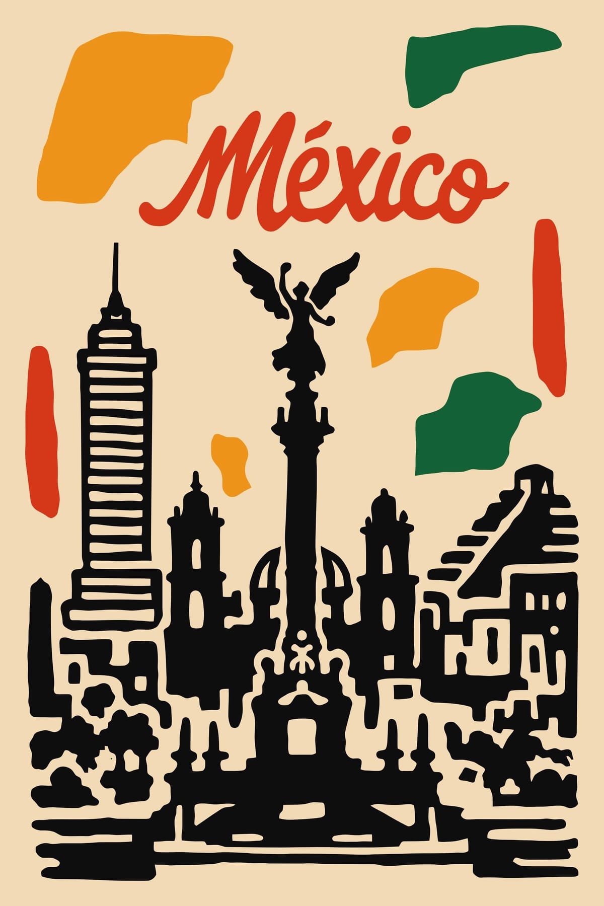 Mexico city poster