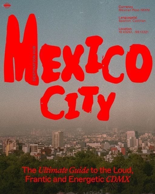 Mexico city poster