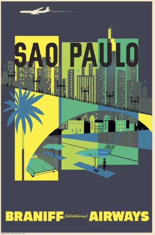 São Paulo • Braniff International Airways