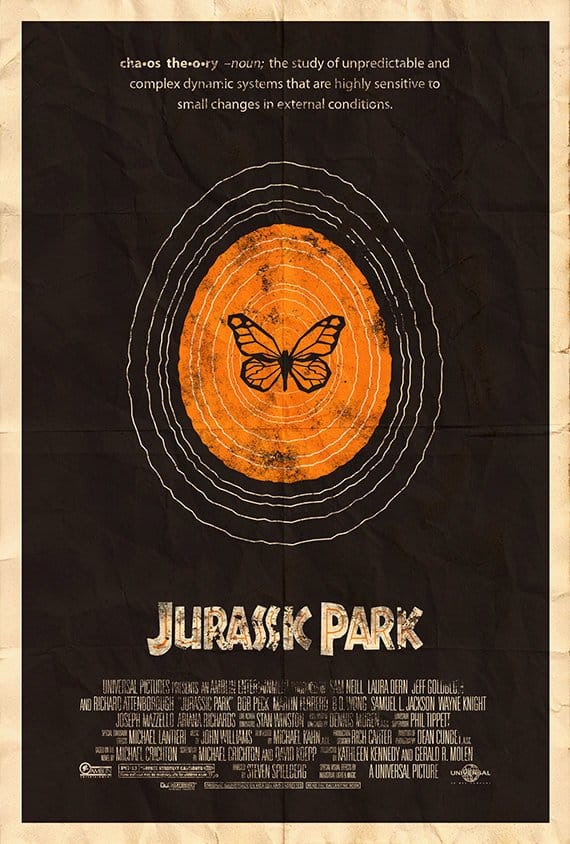 Jurassic Park 27x40 (theatrical Size) Movie Poster - Etsy