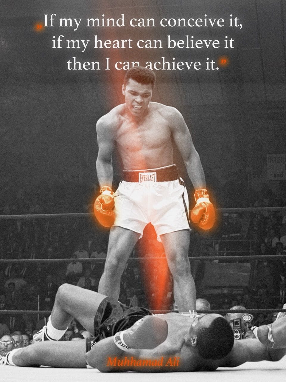 🥊 Muhammad Ali Best Quotes Poster 🥊