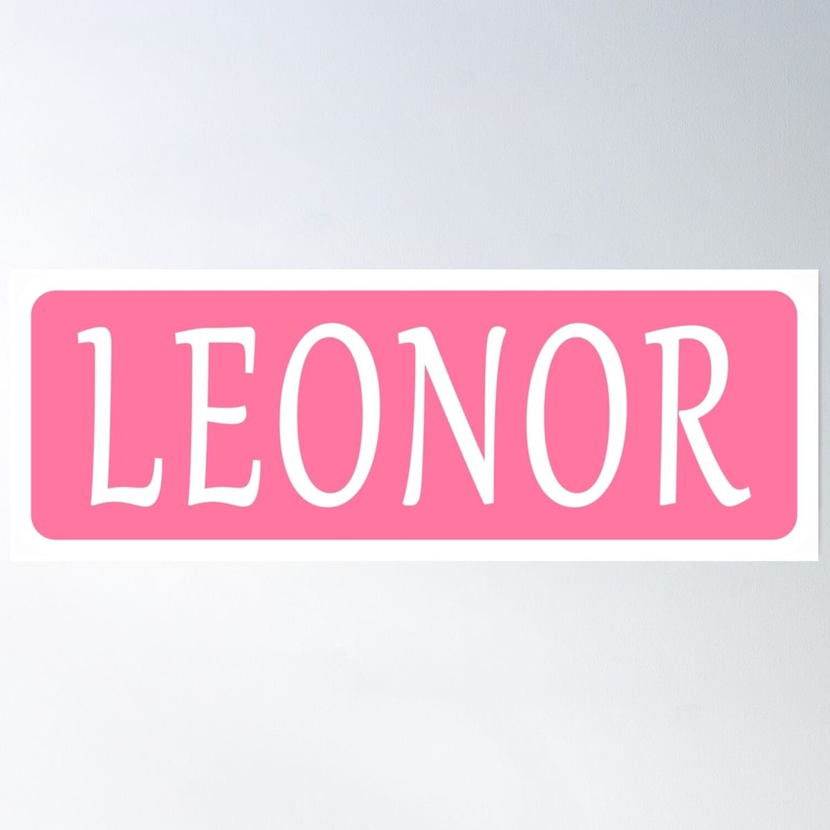 Leonor Name Poster