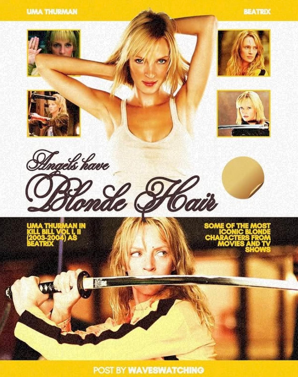 Uma Thurman poster