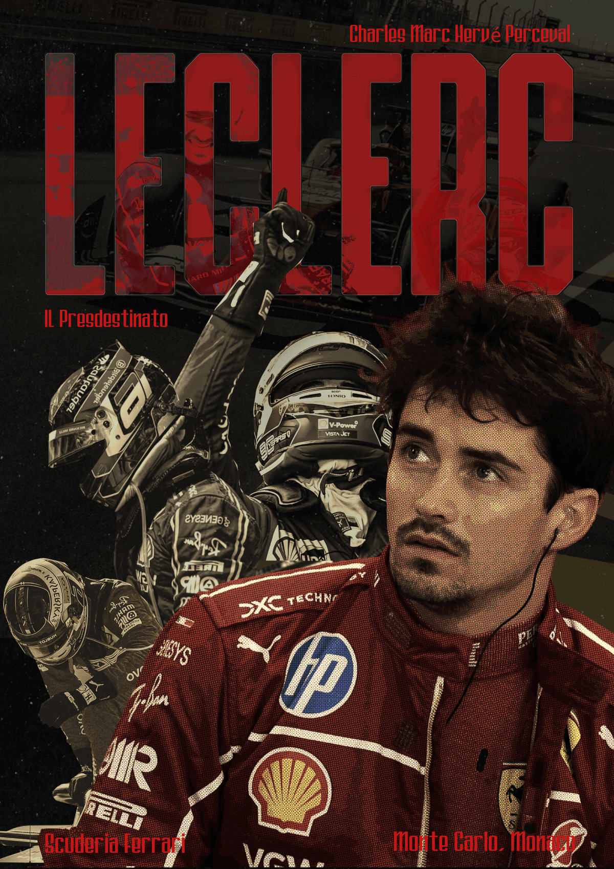 Charles Leclerc Poster