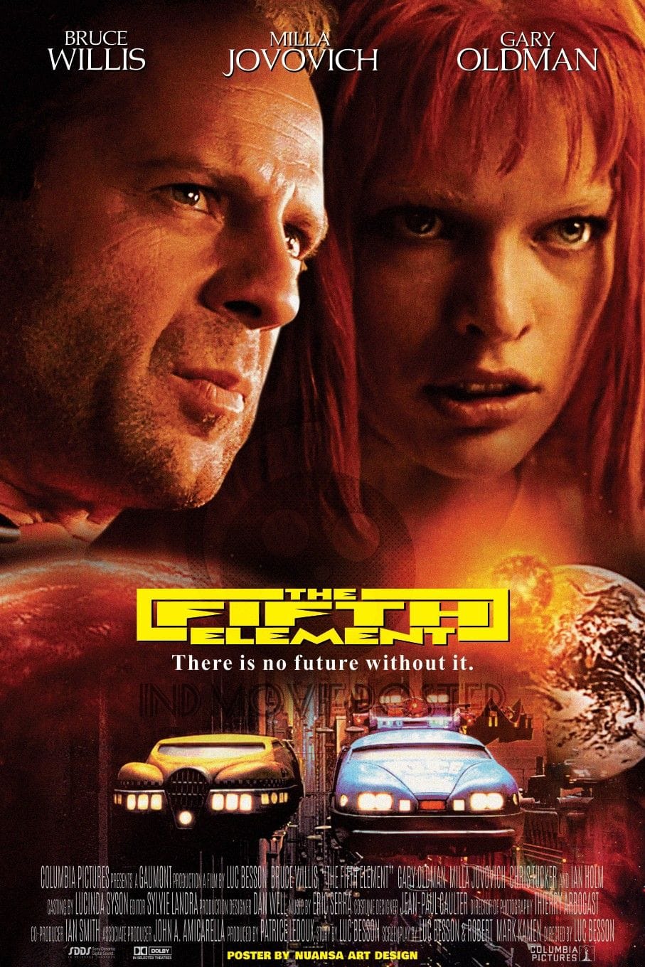 IND Movie Poster-The Fifth Element