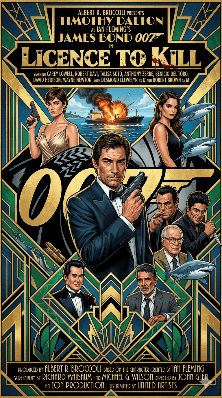 James Bond poster