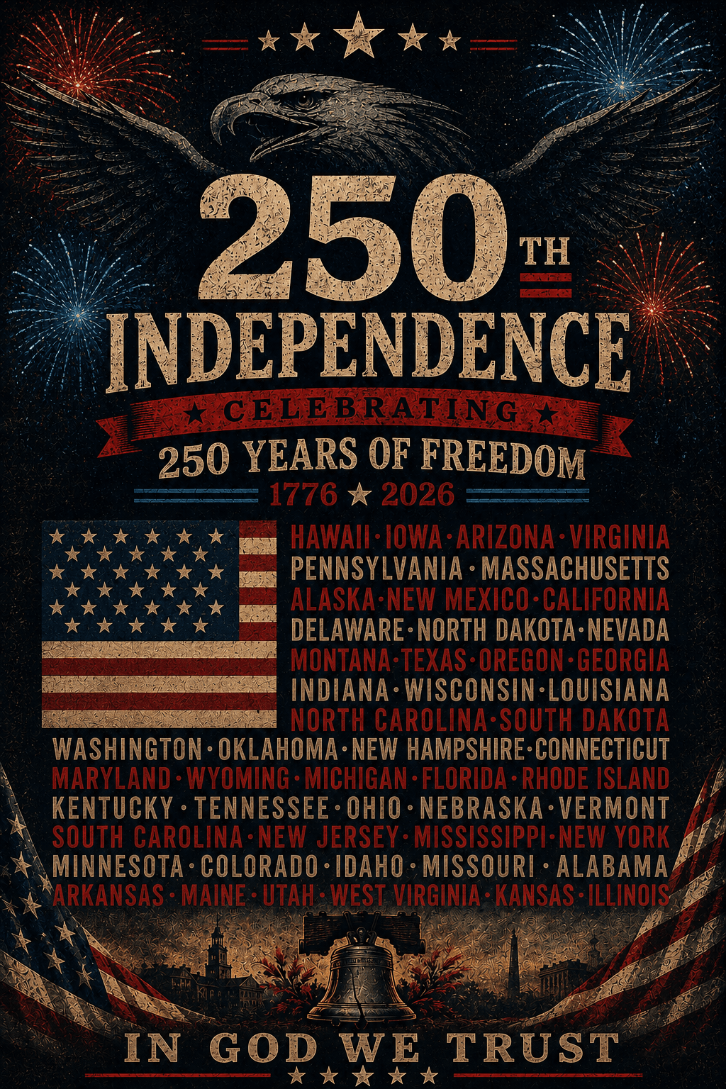 250th 4th of July Independence day