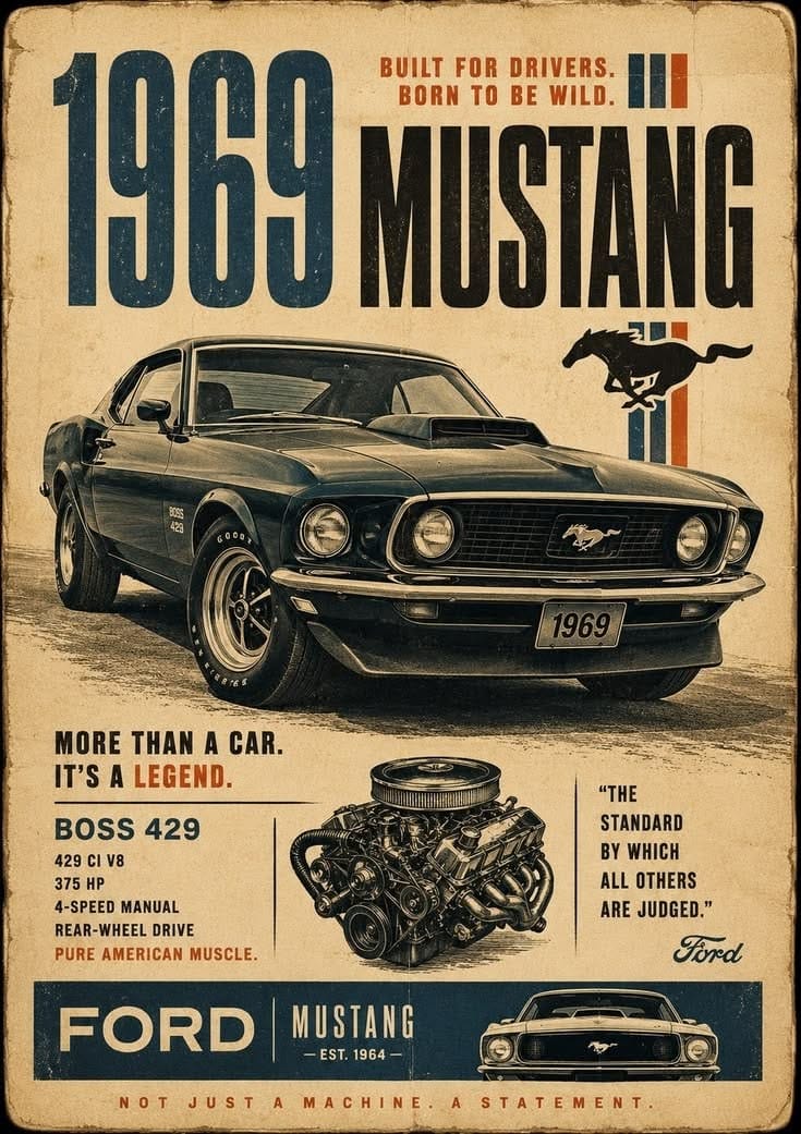 Mustang Boss poster