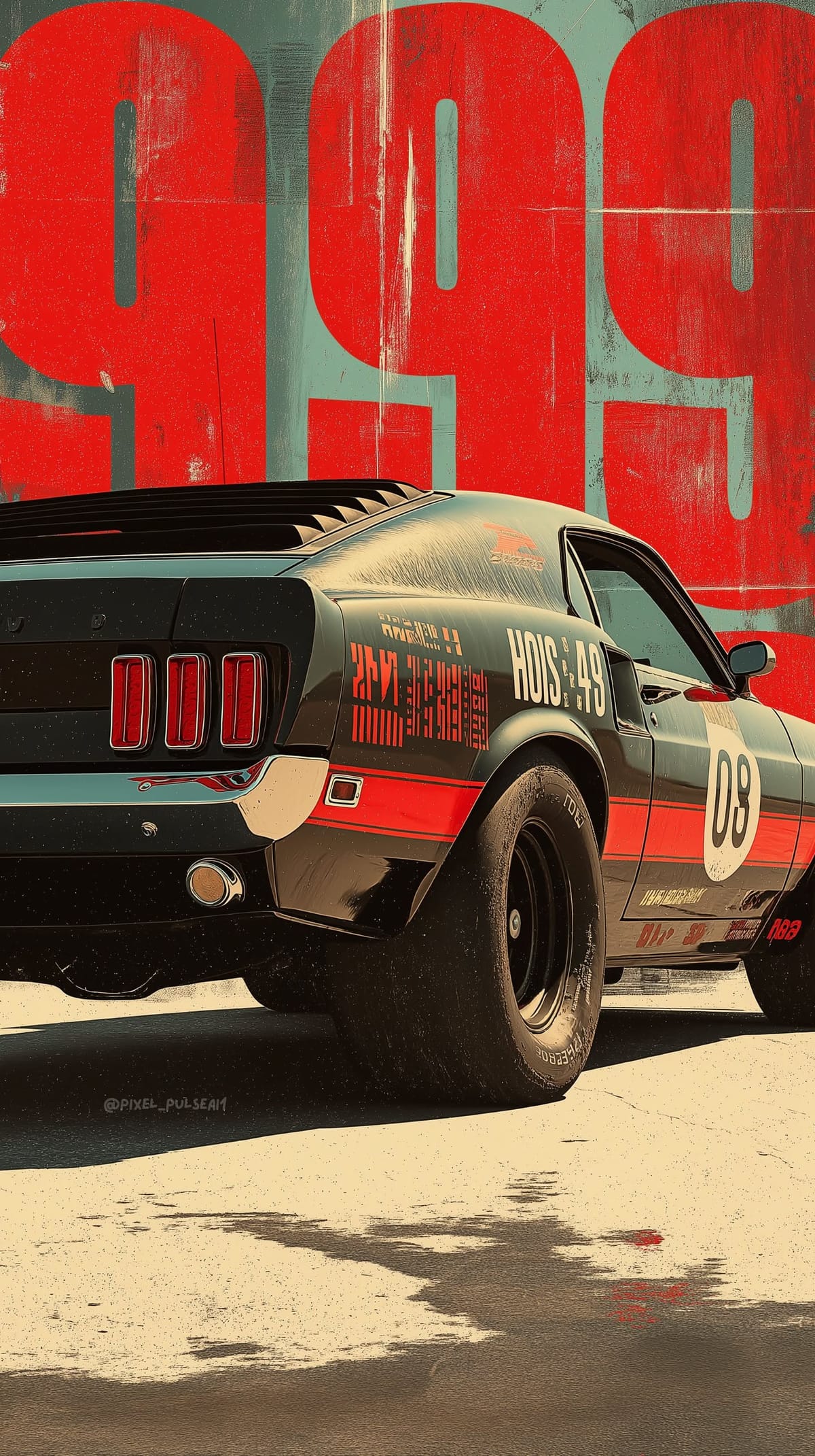 Mustang Boss poster