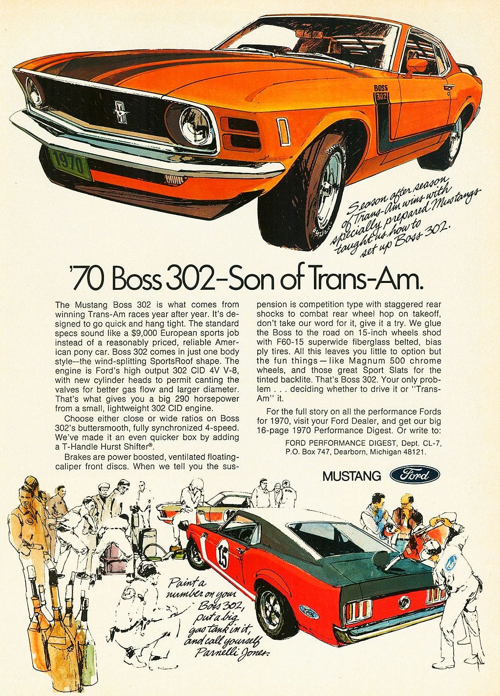 Mustang Boss poster