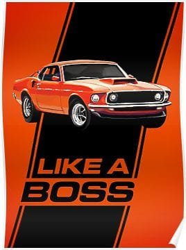 Mustang Boss poster