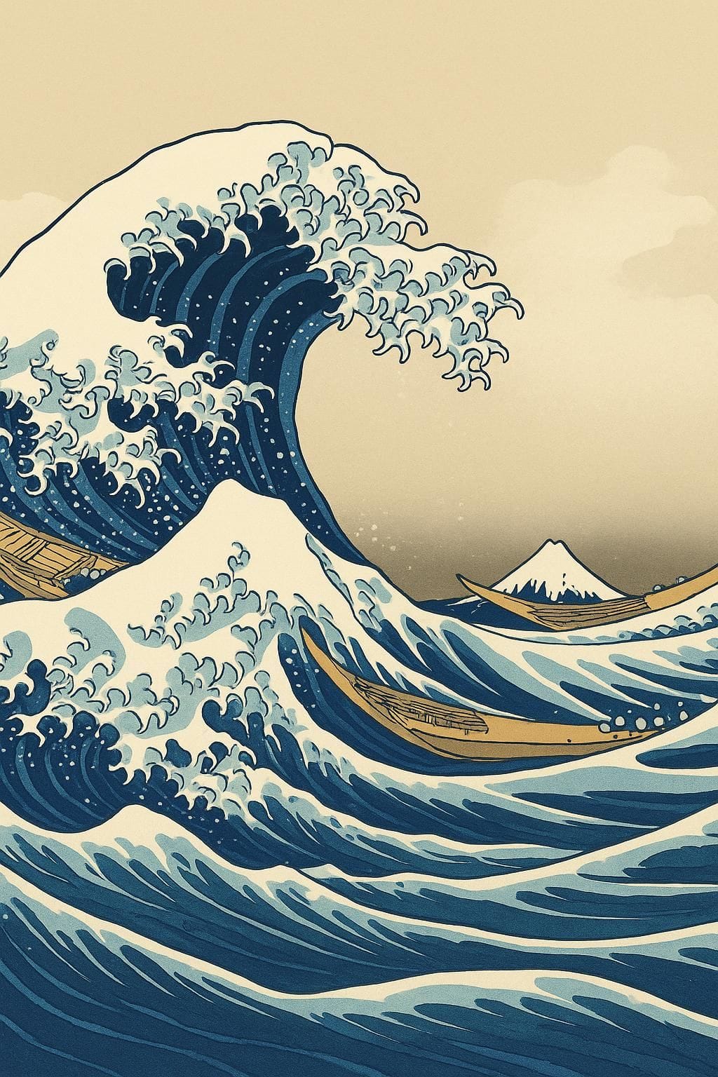 The Great Wave poster