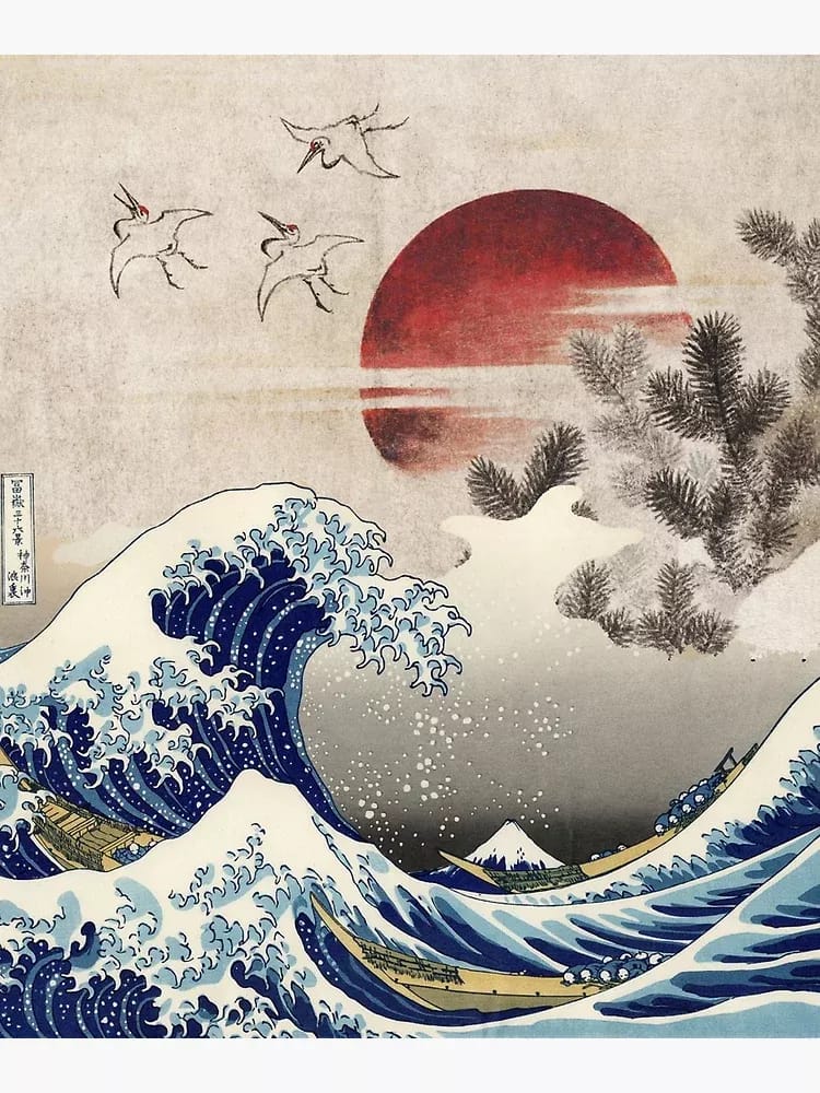 The Great Wave poster