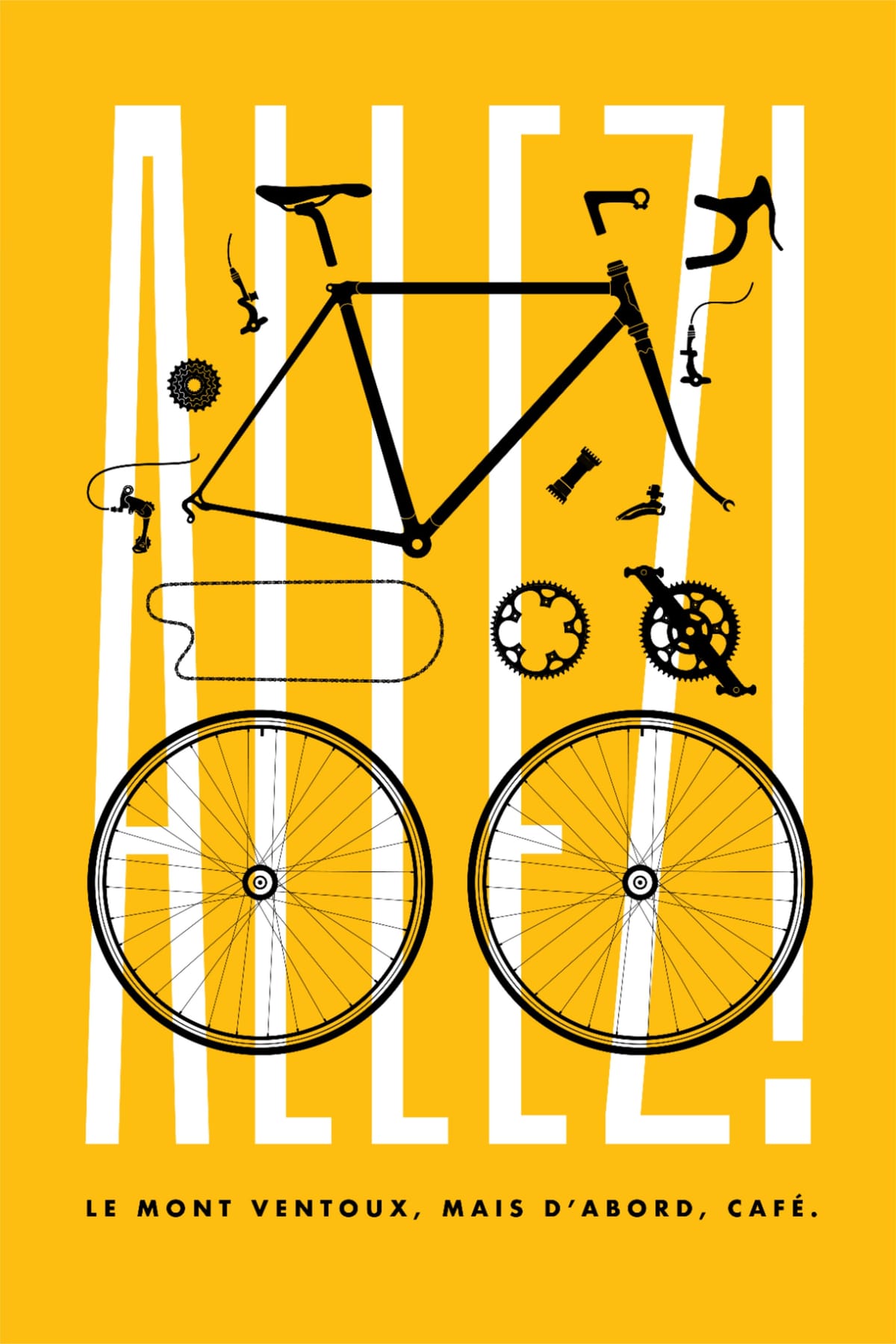 ALLEZ Cycling Poster
