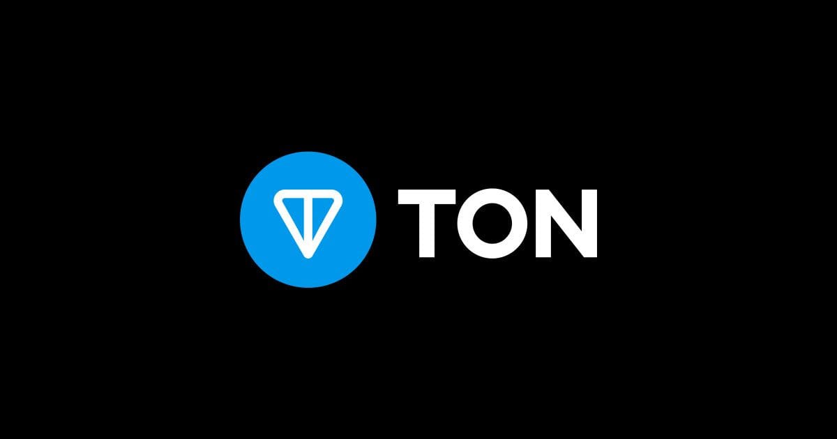 Toncoin (TON) Crypto Sticker