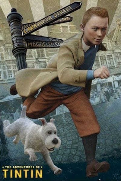 Tintin poster