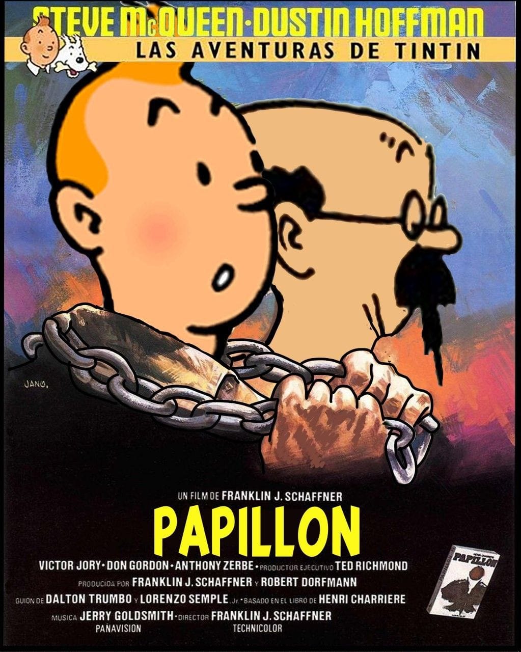 Tintin poster