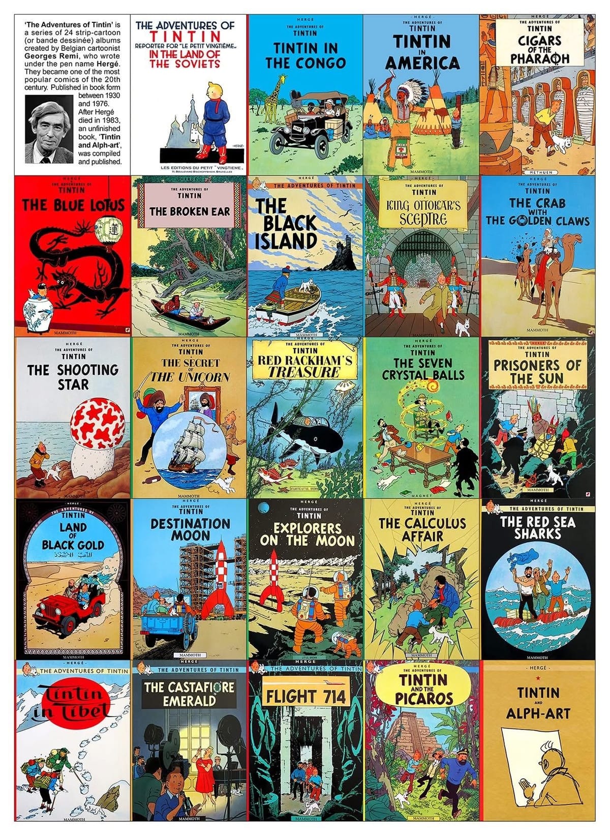 Tintin poster