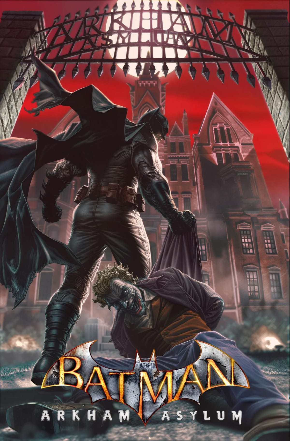 Batman Arkham Asylum Poster Fan