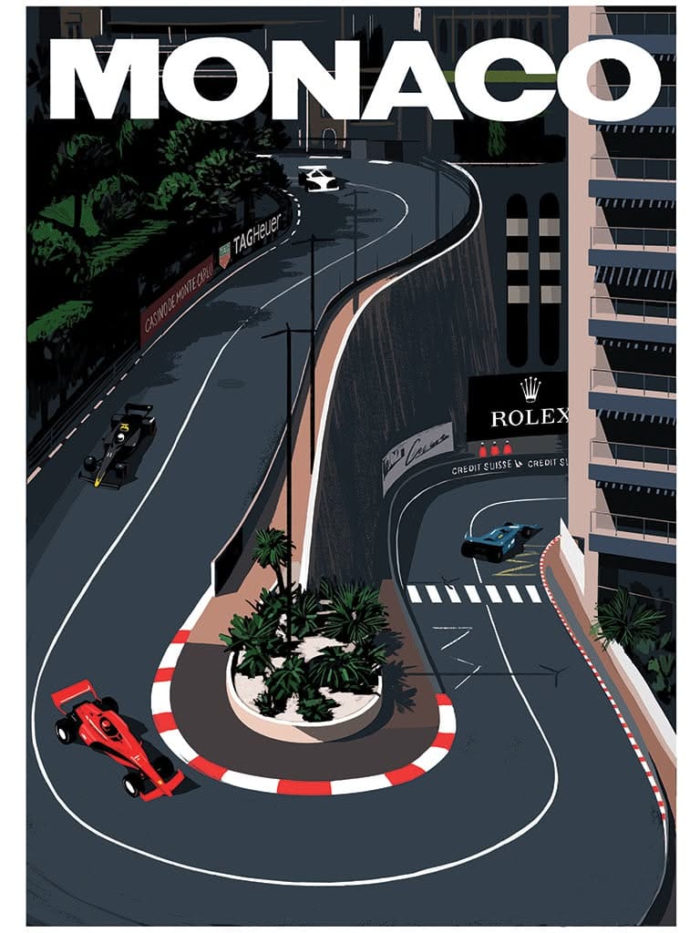 Monaco poster