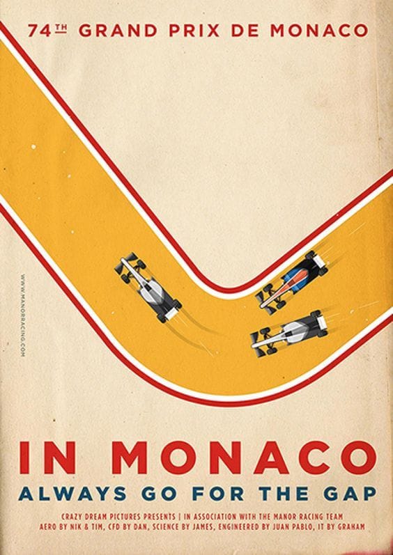 Monaco poster