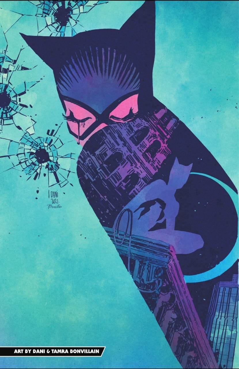 Cat woman poster