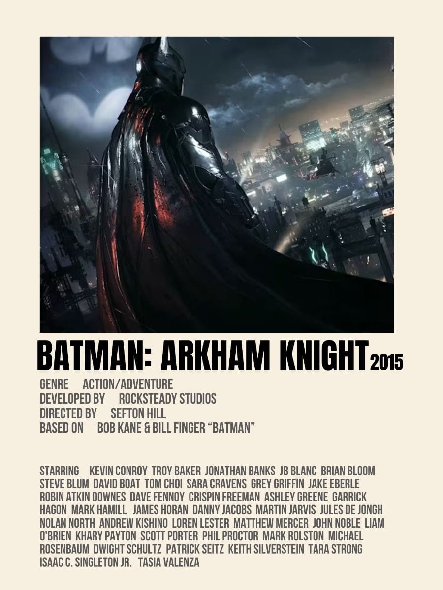 BATMAN: ARKHAM KNIGHT
