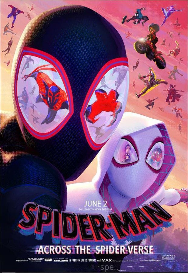 Spider Man: Across The Spider Verse International Poster
