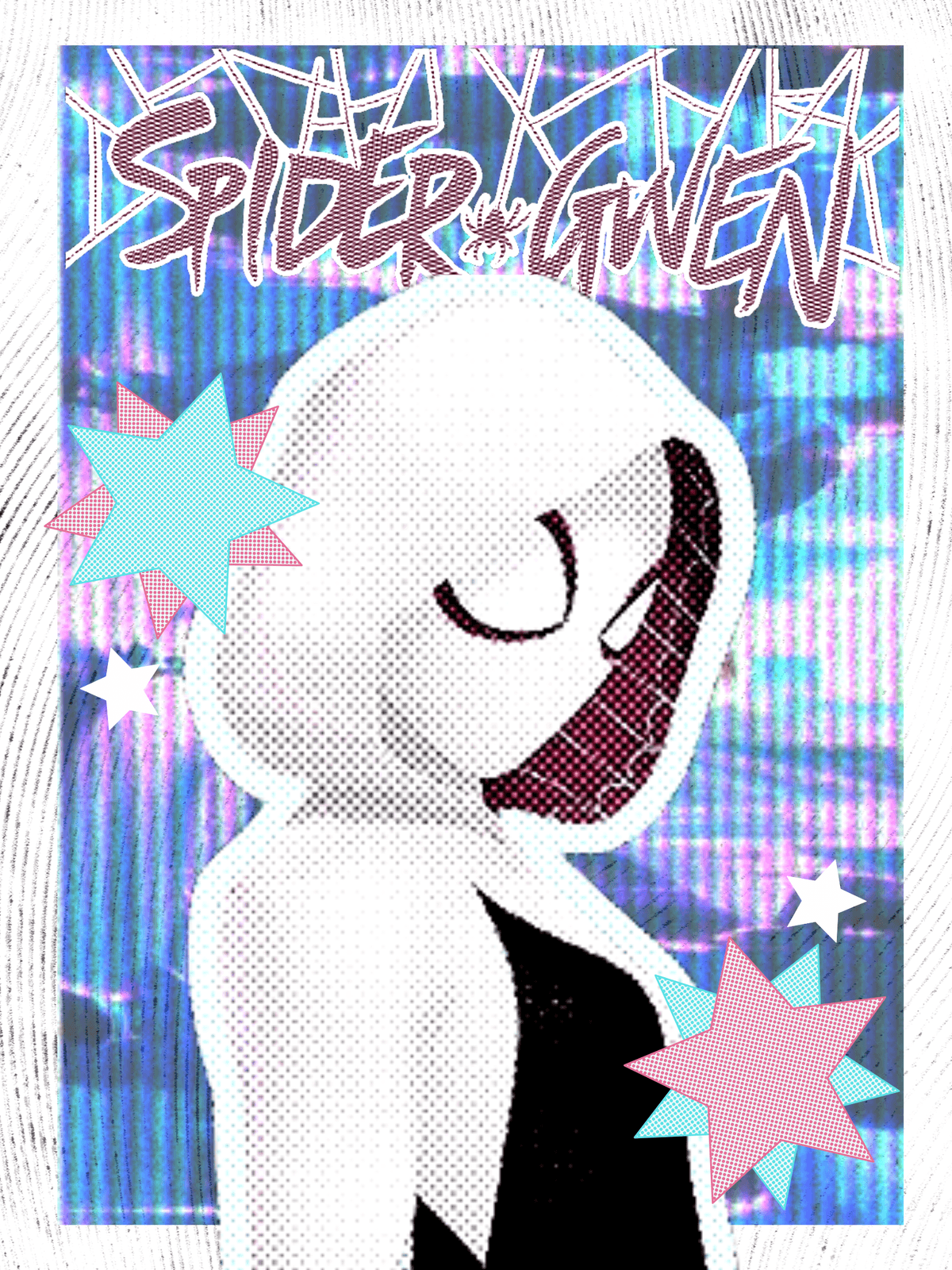 Spider-Gwen 🕷️| Spiderverse Fan Poster| Created by RisNugget