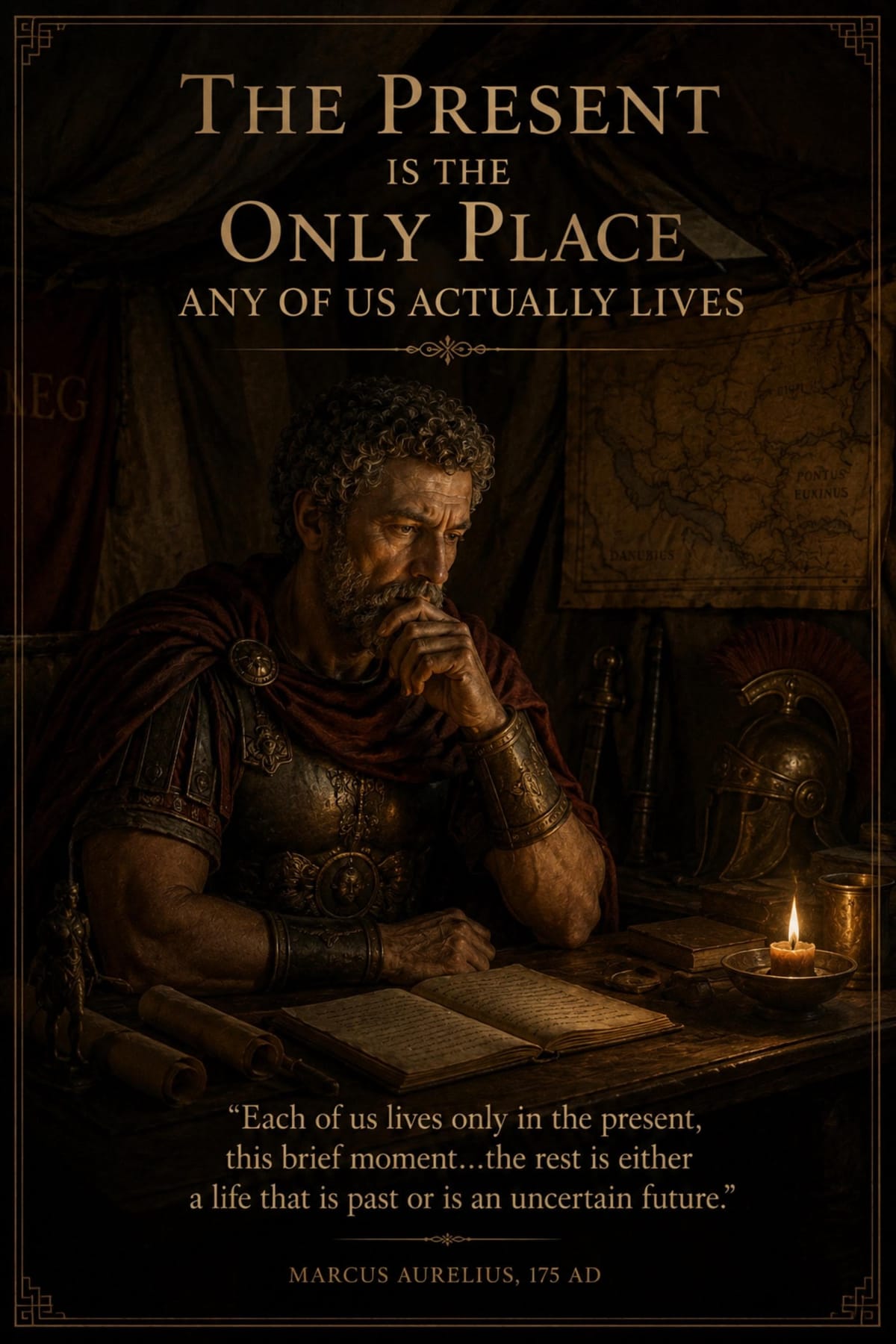 Stoic Wall Art | Marcus Aurelius Poster | Philosophy Wall Art | Motivational Office Decor | Stoicism Print | Digital Download